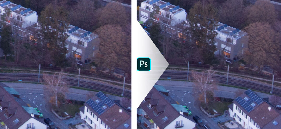 A image depicting how photoshop can remove noise