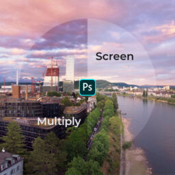 Title Image for Photoshop Tutorial about Multiply and Screen layer blending mode