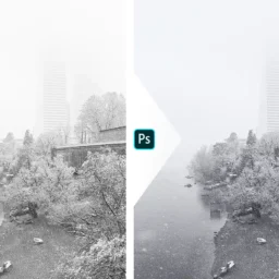 Transformation of an Image by using Blend-If in Photoshop